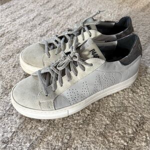 P448 Women’s Thea Platform Sneaker Light Gray